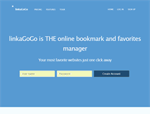 Tablet Screenshot of linkagogo.com